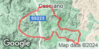 Track GPS Toskania - zagubieni w winnicach